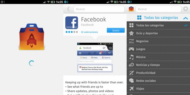 Descargar Facebook para Firefox OS